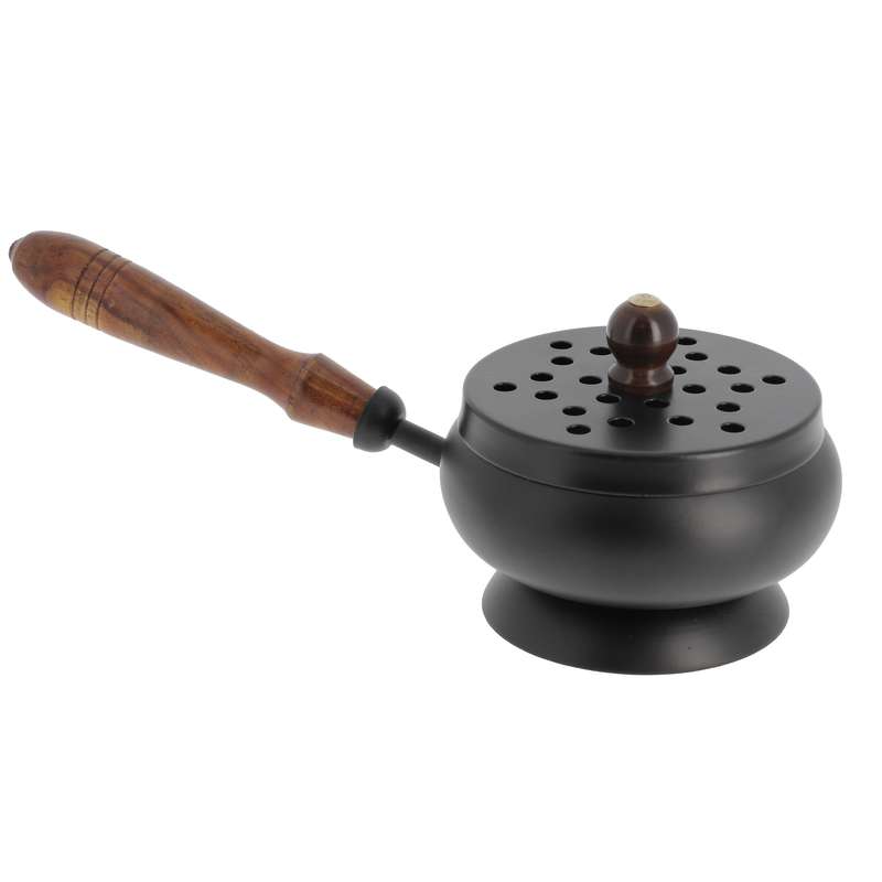 Burner for incense and charcoal