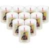 10 candles night lights of Saint Benedict