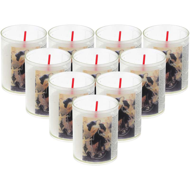 10 kaarsen nachtlichtjes van Onze Lieve Vrouw die de knopen losmaakt