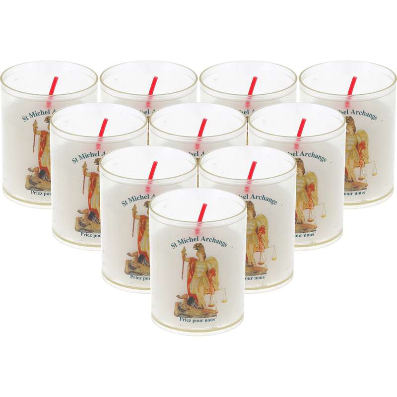 10 velas luces nocturnas de San Miguel