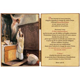 Díptico "Mysterium Fidei" con oración del Cardenal Mundelei