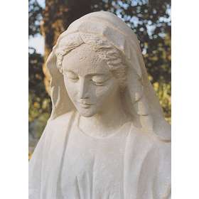 Icoon van de Maagd Maria in gebed