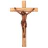 Crucifix - 38 cm - light wood