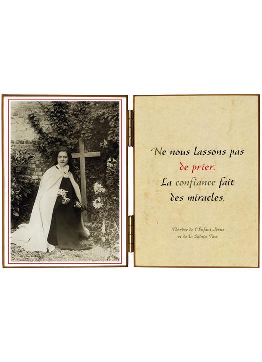 Saint Therese with lily Saint Therese with lily