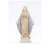 Estatua policromada de la Virgen milagrosa, 23 cm