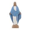 Statue de la Vierge miraculeuse moderne polychrome, 22 cm