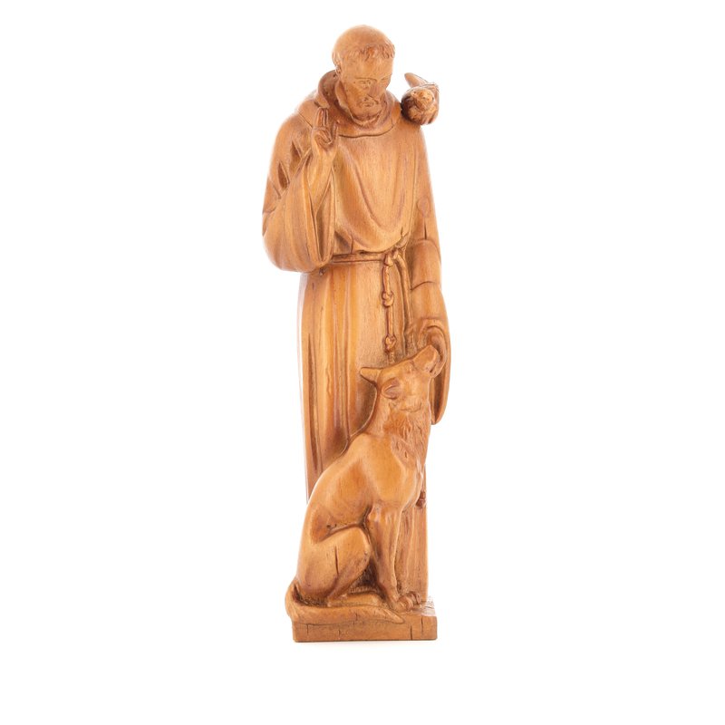 St François d'Assise, 20 cm (Vue de face)