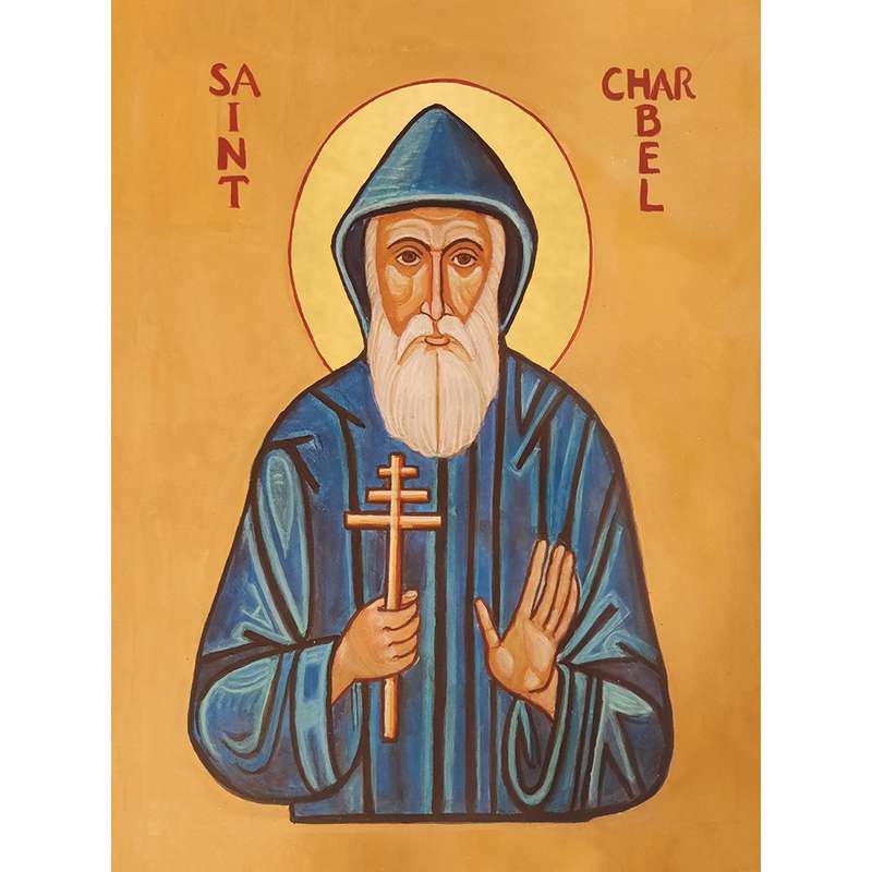 Icon of Saint Charbel Makhlouf