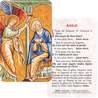 Tarjeta-rezo de la Anunciación (Recto-Verso)