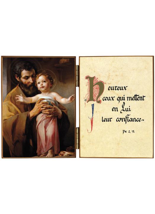 Saint Joseph end The Child Jesus