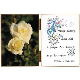 Rose au naturel