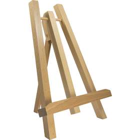 wooden easel 27 cm (Vue de face en biais)