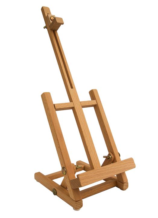 Small easel of table 42 cm (Vue de face en biais)