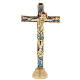 Crucifix sur socle