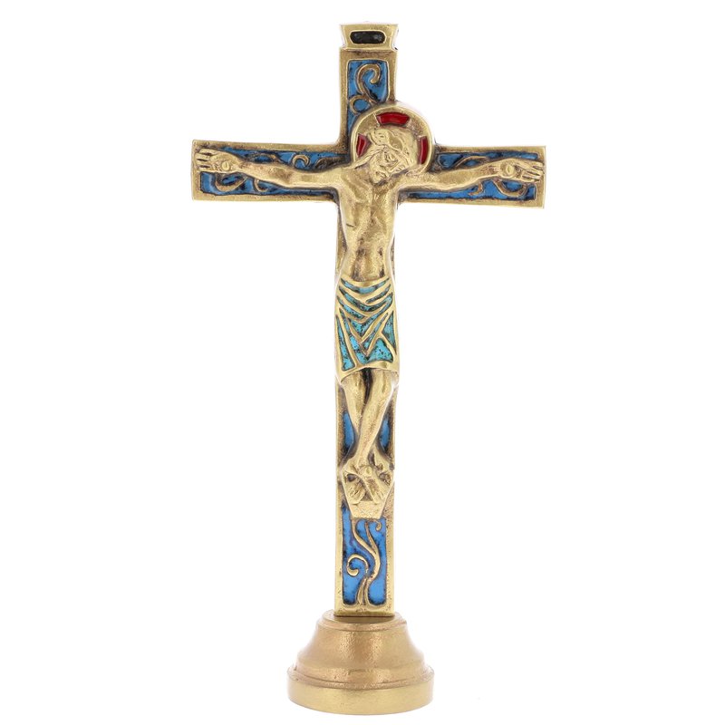 Crucifix sur socle