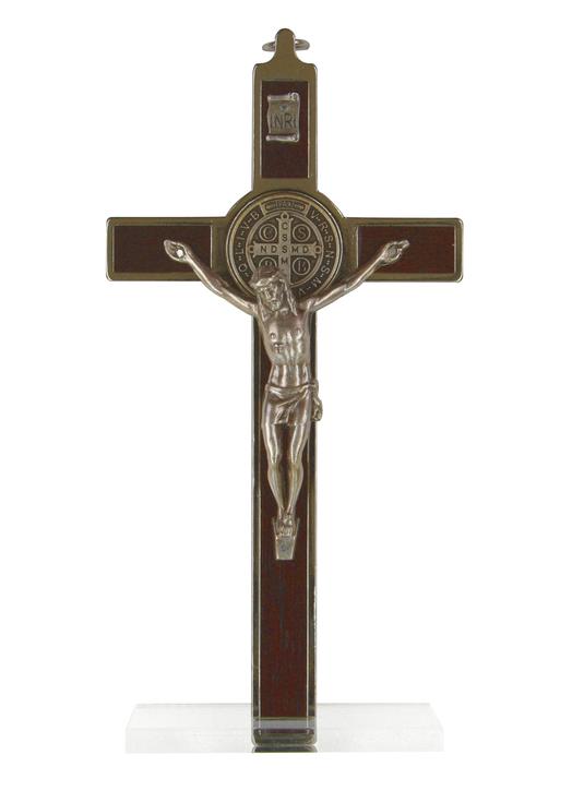 Crucifix of Saint Benedict rosewood