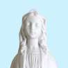 Statue de la Vierge miraculeuse, 42 cm (Gros plan sur le visage)