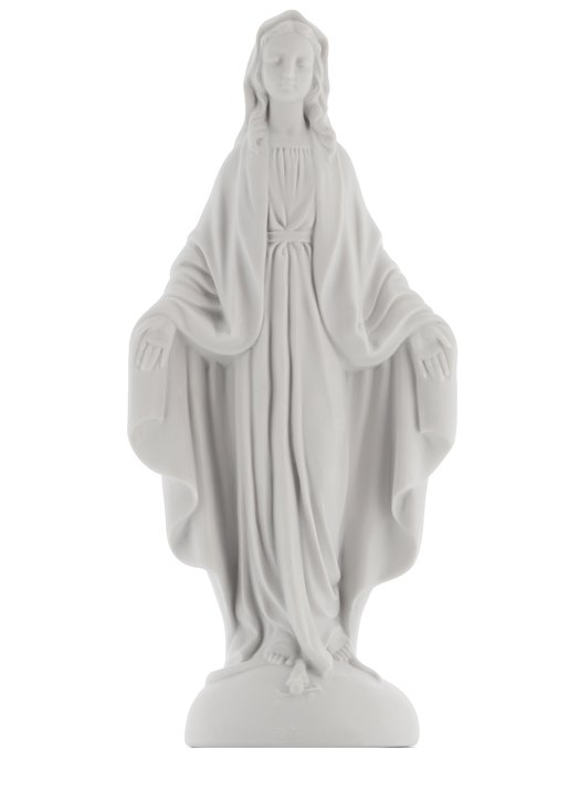 Virgen Milagrosa, 42 cm (Vue de face)