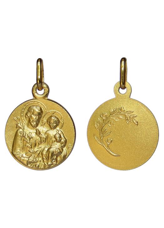 Saint Joseph gold medal - 16 mm