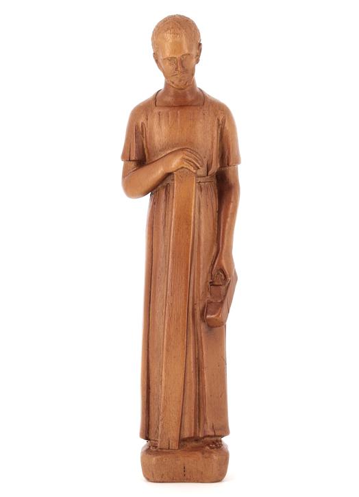 Vente Statue de saint Joseph artisan, 20 cm (Vue de face)