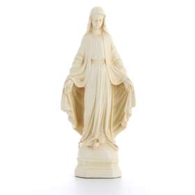 Statue de la Vierge miraculeuse, 15 cm (Vue de face)