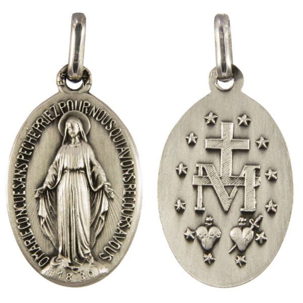 De grâce, portez la médaille miraculeuse ou le scapulaire ! Medaille-miraculeuse-fl2467t