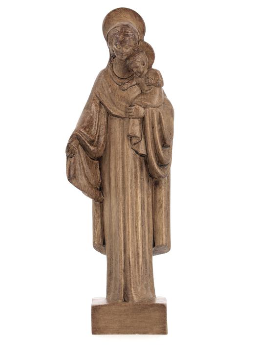 Statue de Notre-Dame du Foyer de Charité, 16 cm (Vue de face)