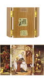 Triptyque religieux taut