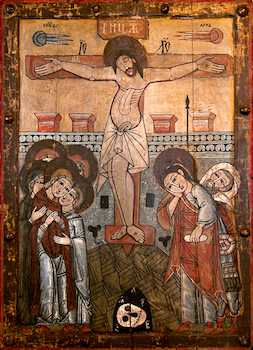 Icône de la crucifixion