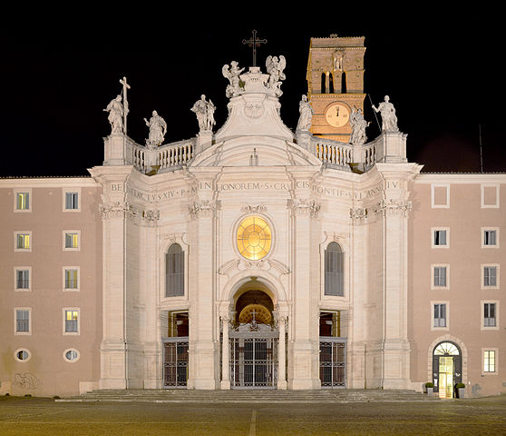 la basilique sainte Croix de Jérusalem à Rome