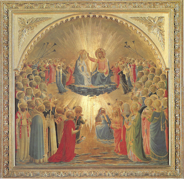 Couronnement Vierge Marie - Fra Angelico