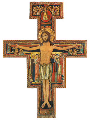 Crucifix de saint Damien (saint François)