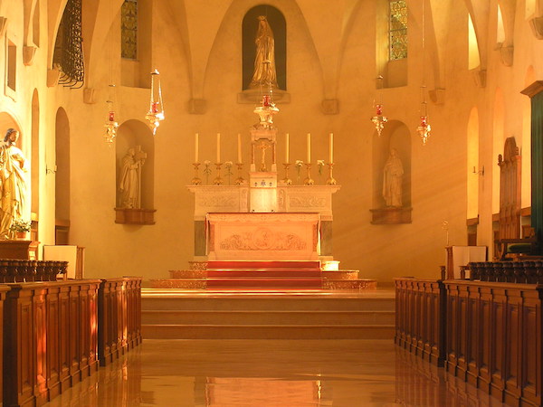 Eglise de l'abbaye saint Joseph de Clairval