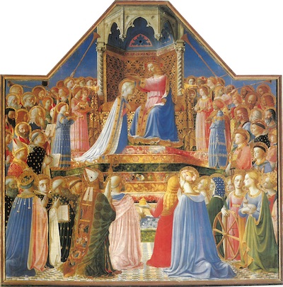 Couronnement de la Vierge de Fra Angelico