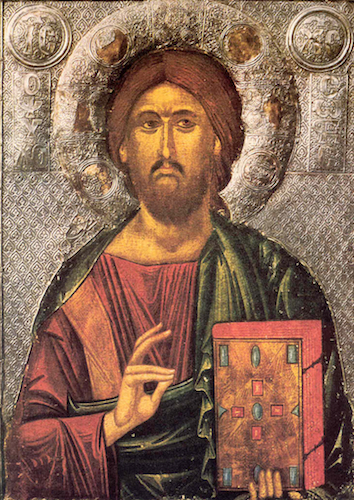 Icône du Christ Pantocrator