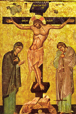 Icône de la crucifixion