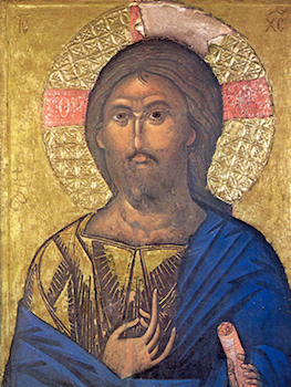 Icône du Christ Pantocrator