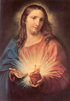 Icône du Sacré-Coeur de Jésus
