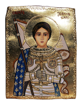 Icône de sainte Jeanne d'Arc