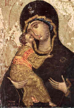 Icône de la Vierge Marie