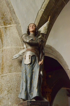 Statue de sainte Jeanne d'Arc