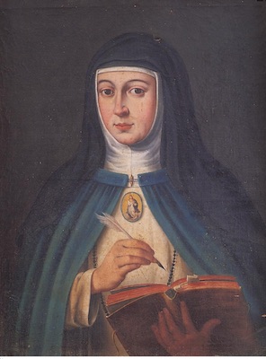 Portrait de Marie d'Agreda