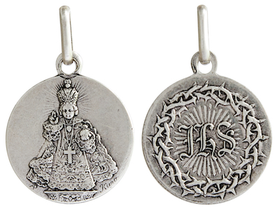 Médaille de l'Enfant Jésus de Prague