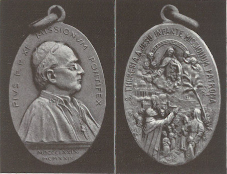 Médaille du pape des missions