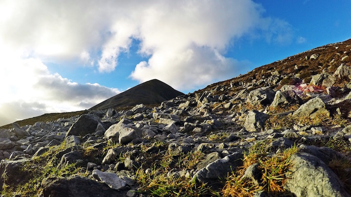 Montagne dans le nord de l'Irlande