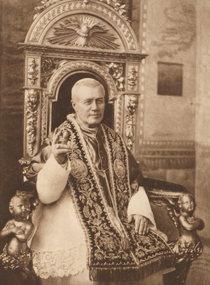 Le pape saint Pie X