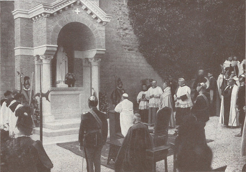 Ste Thérèse protectrice des Jardins du Vatican