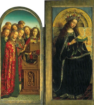La sainte Vierge et les Anges chanteurs