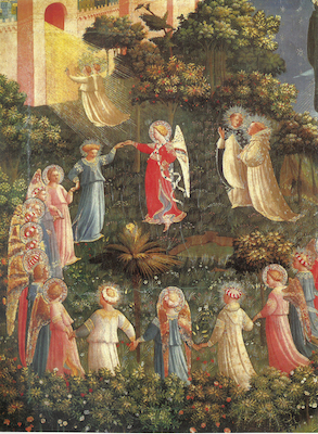 La ronde des élus de Fra Angelico