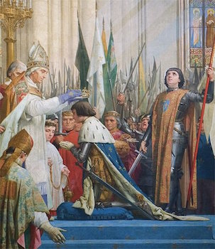 Sacre de Charles VII à Reims